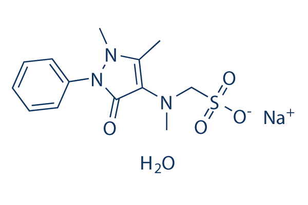 Metamizole sodium hydrate Chemical Structure