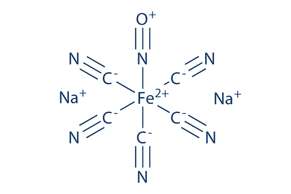 Sodium nitroprusside Chemical Structure