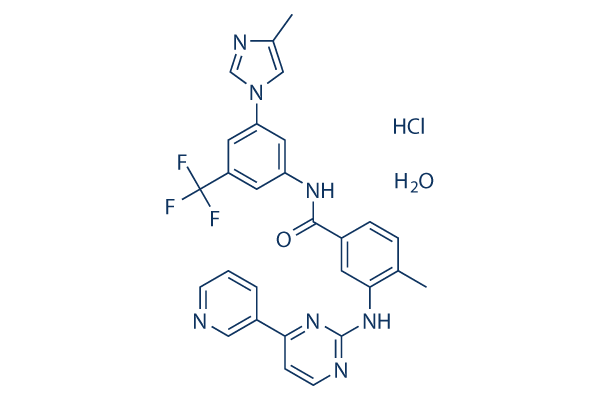 Nilotinib hydrochloride monohydrate Chemical Structure