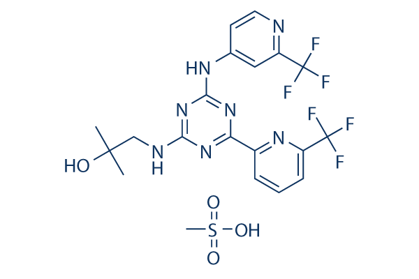 Enasidenib(AG-221) Mesylate Chemical Structure