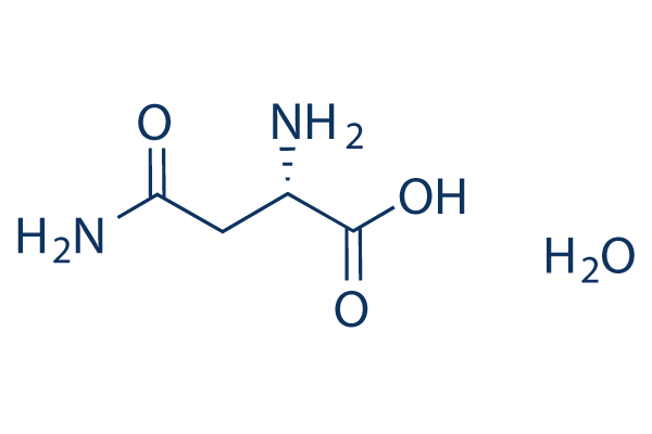L(+)-Asparagine monohydrate Chemical Structure