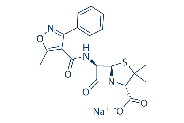 Oxacillin sodium Chemical Structure