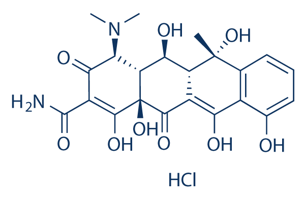 Oxytetracycline hydrochloride Chemical Structure