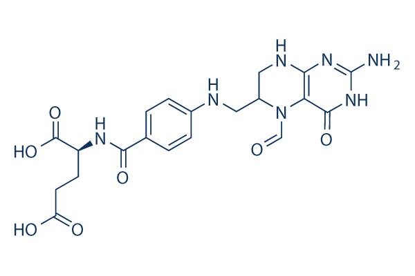 Folinic acid (Leucovorin) Chemical Structure