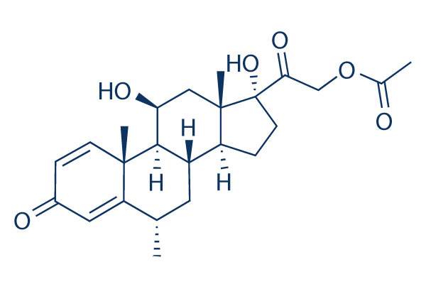 Methylprednisolone Acetate Chemical Structure