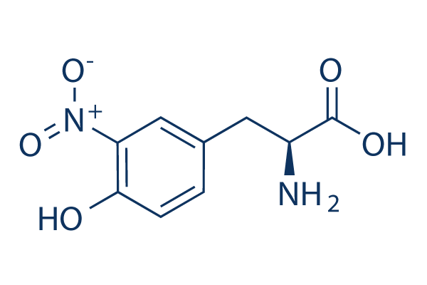 3-Nitro-L-tyrosine Chemical Structure