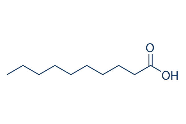 Capric acid Chemical Structure