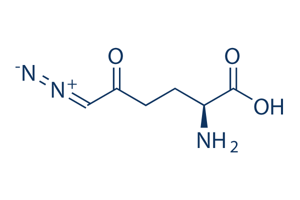 6-Diazo-5-oxo-L-norleucine Chemical Structure