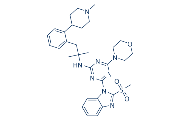 Zandelisib (ME-401) Chemical Structure
