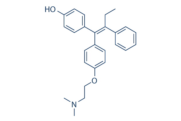 (Z)-4-Hydroxytamoxifen Chemical Structure