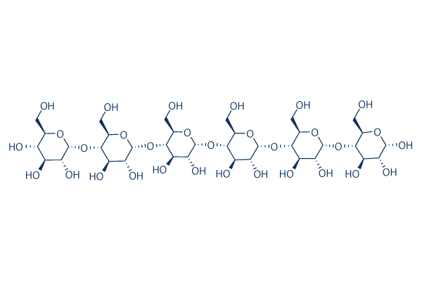 Maltohexaose Chemical Structure