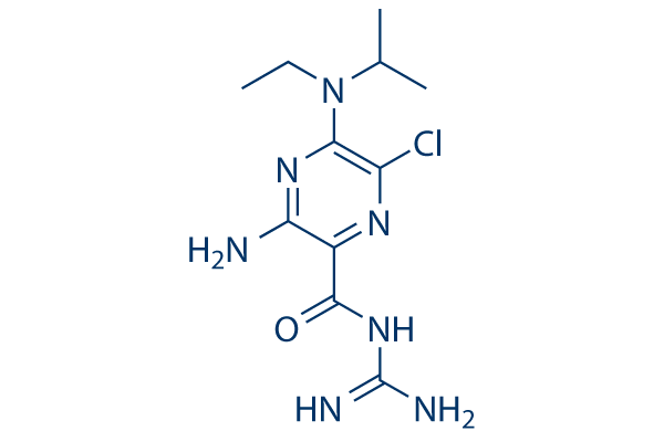 EIPA (5-(N-Ethyl-N-isopropyl)-Amiloride) Chemical Structure