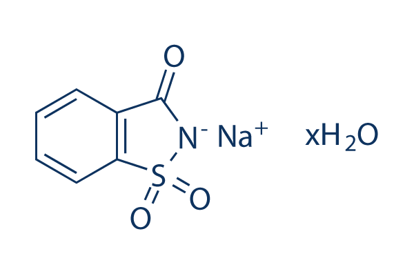 Saccharin sodium salt hydrate Chemical Structure