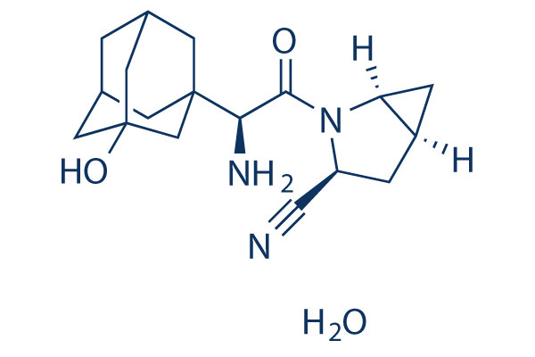 Saxagliptin hydrate Chemical Structure