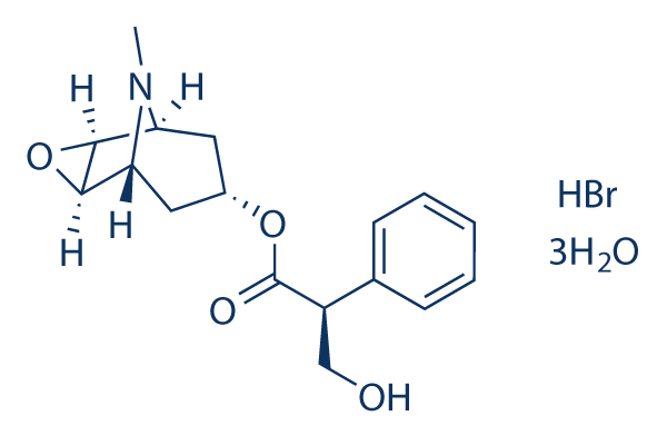 Scopolamine HBr trihydrate Chemical Structure