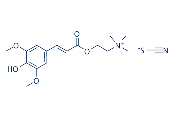 Sinapine thiocyanate Chemical Structure