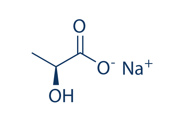 Sodium L-lactate Chemical Structure