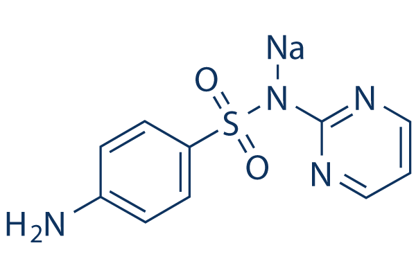 Sodium sulfadiazine Chemical Structure