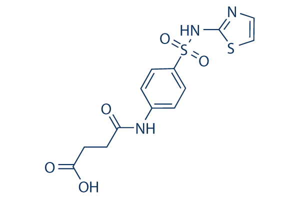 Succinylsulfathiazole Chemical Structure