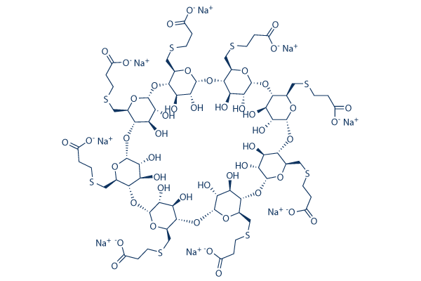 Sugammadex (sodium) Chemical Structure