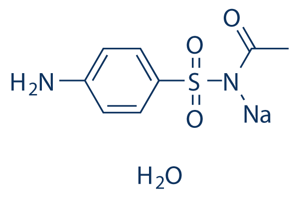 Sulfacetamide sodium salt hydrate Chemical Structure