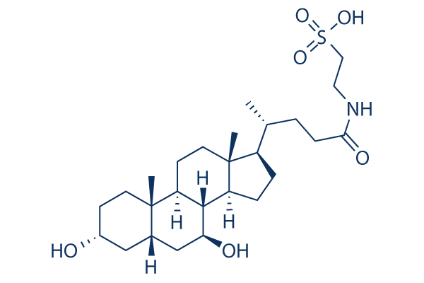 Tauroursodeoxycholic Acid (TUDCA) Chemical Structure