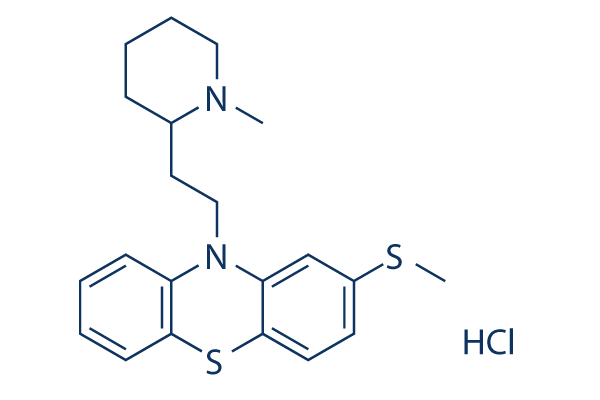 Thioridazine hydrochloride Chemical Structure