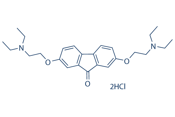 Tilorone dihydrochloride Chemical Structure