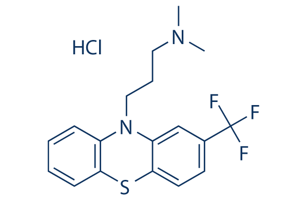 Triflupromazine hydrochloride Chemical Structure