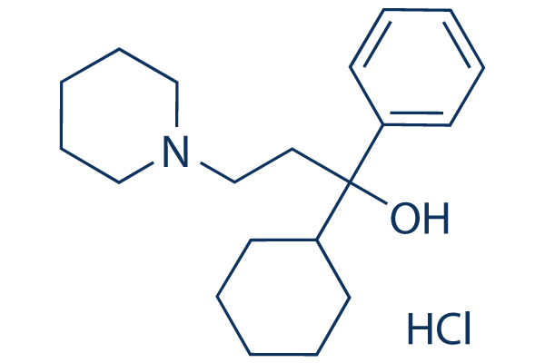 Trihexyphenidyl hydrochloride Chemical Structure