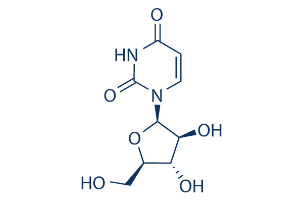 Uracil 1-β-D-arabinofuranoside Chemical Structure