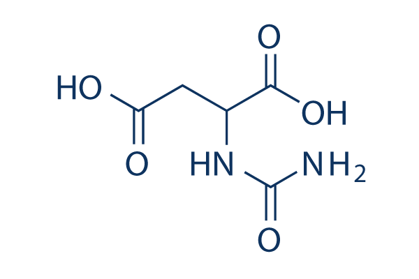 Ureidosuccinic acid Chemical Structure