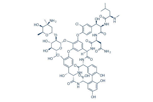 Vancomycin Chemical Structure