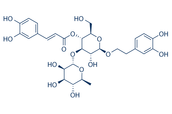 Verbascoside structure Verbascoside structure