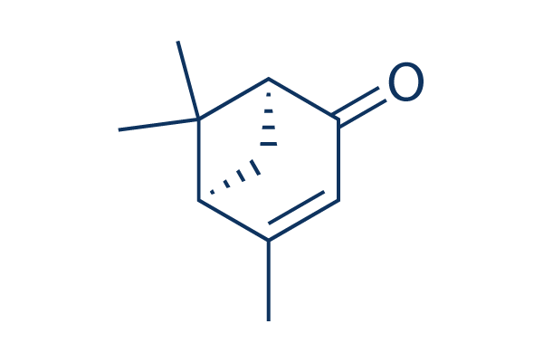 (-)-Verbenone Chemical Structure