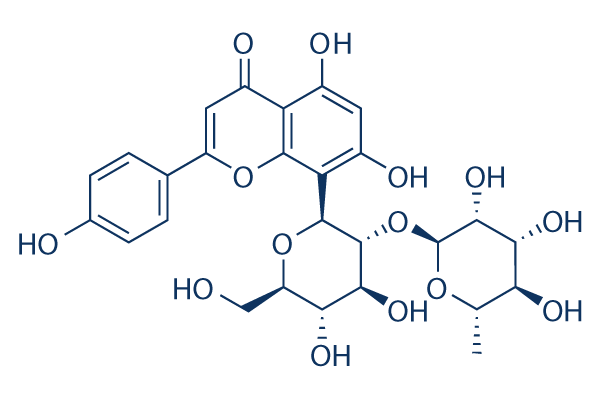 Vitexin-2-O-rhaMnoside Chemical Structure